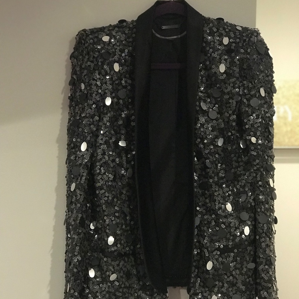 Rachel Zoe Sequin blazer